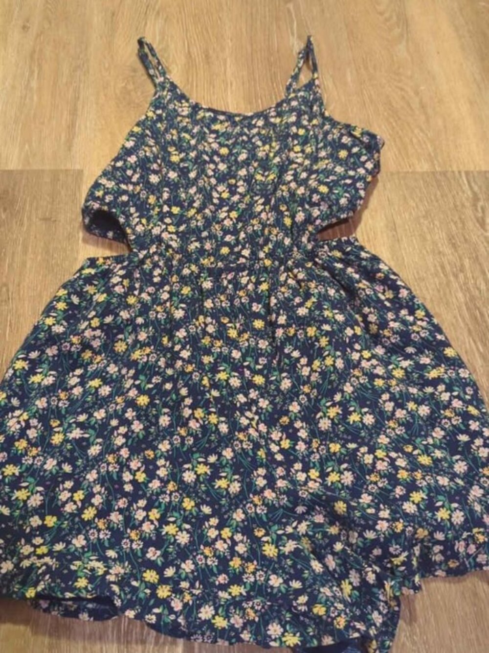 Abercrombie kids floral romper 13/14